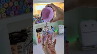 Strawberry Nutella😱🍓🩷🎀  Painting on Nutella jar shorts diy handmade painting craft trending [upl. by Notsuj242]