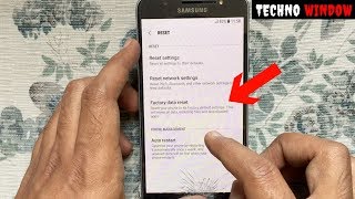 How to Factory Reset Samsung Galaxy J7 2016 [upl. by Sutelc]