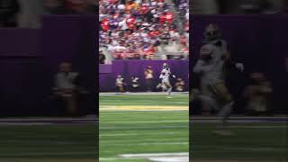 JUSTIN JEFFERSON 97YARD TOUCHDOWN 😮‍💨  📺 CBS [upl. by Ahsiral862]