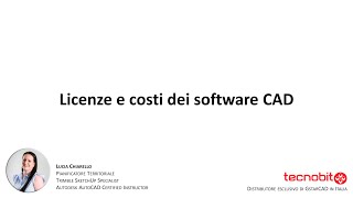 Licenze e costi dei software CAD [upl. by Enelyam]