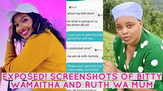 EXPOSED SCREENSHOTS OF MARTIN WA JANET WIFE BITTY WAMAITHA AND HIS EXWIFE RUTH WA MUM REVEALED [upl. by Octavius]