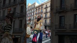 20242409 CAVALCADA DE LA MERÇÈ AL CARRER PELAI DE BARCELONA [upl. by Vernon]