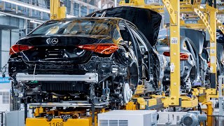 NEW Mercedes CClass 2022  PRODUCTION plant in Germany This is how its made [upl. by Neirad]