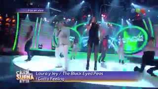 Laura Esquivel y Jey Mammon son The Black Eyed Peas  Tu Cara Me Suena Gala 31 [upl. by Piselli237]