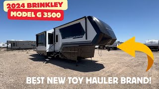 My Favorite New Toy Hauler 2024 Brinkley Model G 3500 [upl. by Ecirtahs]