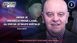 INTERVJU Časlav Ristić  Arkan je unesrećio mnoge ljude ali ovo ga je skupo koštalo 2012024 [upl. by Eonak]