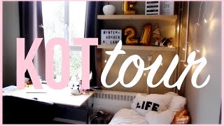 ROOM TOUR KOT  STUDENTENKAMER 2017 [upl. by Cheria103]