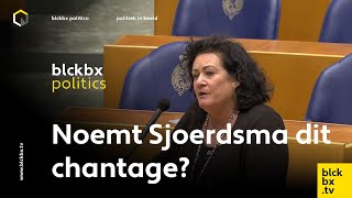 Caroline in debat met Sjoerdsma D66 over staatsteun voor bedrijven die naar het buitenland gaan [upl. by Morra95]