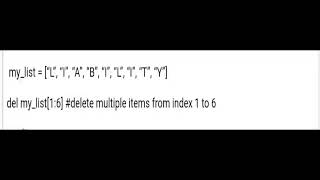 Python Unlock the Power by Mastering the List deletion Like a Pro [upl. by Miuqaoj]