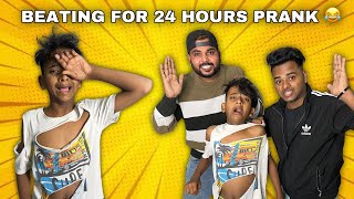 Beating Zeeshan For 24 Hours Prank 😂 Gone Wrong 😡 [upl. by Lacsap501]