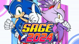 SAGE 2024  Playing Sonic Fan Games [upl. by Boonie]