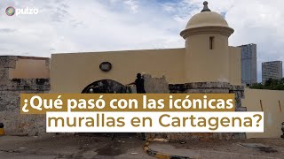 ¿Qué pasó con las icónicas murallas en Cartagena  Pulzo [upl. by Daisy201]