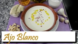 ¿Cómo hacer Ajo Blanco Las Recetas del Hortelano [upl. by Windy]