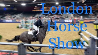 International London Horse Show at the Excel centre  Show Jumping  FEI dressage  Year 2023 [upl. by Burlie]