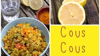 ZitronigerCousCous mit Gemüse amp Curry [upl. by Geiger497]