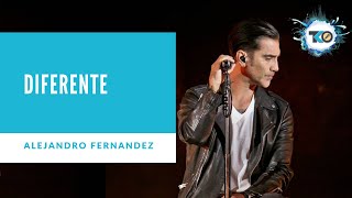 VIDEO Karaoke Alejandro Fernandez  Diferente [upl. by Moscow8]