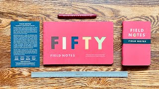 Field Notes 50th Edition Review amp Flipthrough Everyday Carry Classic [upl. by Salvay]