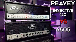 Peavey 6505 VS Peavey Invective 120 Is The Invective SUPERIOR [upl. by Pepita]