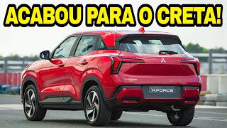 🚨 LANÇAMENTO NOVO SUV BARATO DA MITSUBISHI QUER BRIGAR COM PULSE E NIVUS NO BRASIL [upl. by Dulcie]