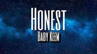 Honest  Baby Keem  Sped Up amp Lyrics no copyright [upl. by Tengler]