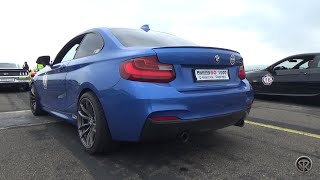 BMW M235i Acceleration Sound amp Revs 430HP [upl. by Justin]