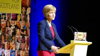 Nicola Sturgeon In the Caird Hall Dundee [upl. by Wernda]