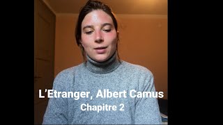 LEtranger Albert Camus  Chapitre 2  Lecture Hélène Caipora [upl. by Conners636]