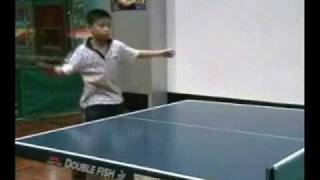 2 Equivalent ping pong training as in China  backhand [upl. by Steffi]