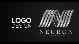 Professional Logo Design  Adobe Illustrator cs6 Neuron [upl. by Nner668]