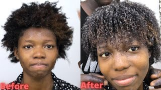 How to get curly hair for black menwomen using the Shake Method [upl. by Castor479]