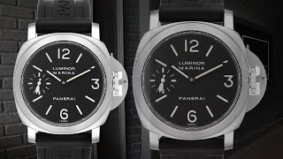 Panerai Luminor Marina 44mm Steel Mens Watch PAM00111 PAM 111  SwissWatchExpo [upl. by Joris]