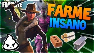 FORTNITE FARME INSANO Parafuso Peças Mecânicas Pó de Pedra e mais Novo Método [upl. by Zerk620]