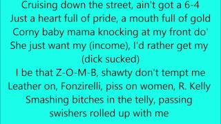 Flatbush Zombies MRAZ Lyrics [upl. by Abie204]