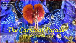 The Carnival Parade 👑 Rio de Janeiro 2024  The Best Moments Highlights  Best Samba in Brazil [upl. by Ethbinium]