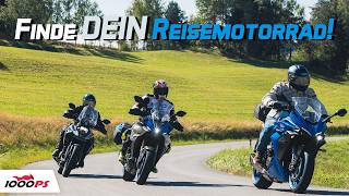 Womit reist man am besten Reiseenduro Sporttourer oder Crossover  Suzuki GX vs GT vs VStrom 1050 [upl. by Aniez]