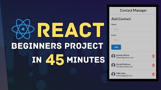 Learn React JS Fundamentals With Project  React Tutorials for Beginners [upl. by Amaerd73]