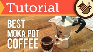 How to Make Moka Pot Coffee amp Espresso  The BEST Way Tutorial [upl. by Feola369]