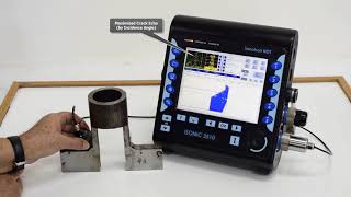 ISONIC 3510  PAUT  Nozzle Welds  Typical Instrument Indications [upl. by Nojad]