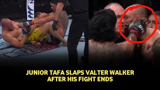 UFC 305 Highlights Junior Tafa screamed in pain as Valter Walker brutally slaughtered him [upl. by Blatt]