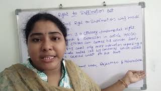 Right To Information act 2005RTI 2005Salient featuresgeneral lawsTSNPDCL JPO SYLLABUSTELUGU [upl. by Caia]