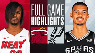 HEAT at SPURS  FULL GAME HIGHLIGHTS  November 12 2023 [upl. by Mcleroy]