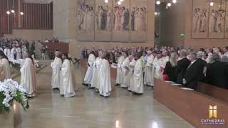 Episcopal Ordination of Bishop Bahhuth Bishop Elshoff OFM Cap Bishop Nunes and Bishop Szkredka [upl. by Annadiane]