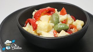 Insalata di baccalà Insalata di rinforzo Beneventana ricetta tipica natalizia [upl. by Gilbart227]