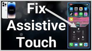 How To Fix Assistive Touch Not Moving In iOS 16 [upl. by Narmak]