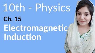 10th Class Physics Chapter 6  Electromagnetic Induction  Class 10 Physics Chapter 15 [upl. by Nurse804]