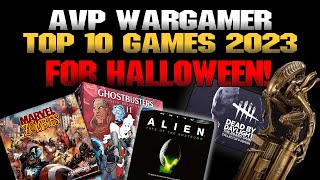 Top 10 Board Games For Halloween 2023 [upl. by Eseryt]