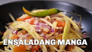 Ensaladang Mangga Without Shrimp Paste [upl. by Siletotsira339]