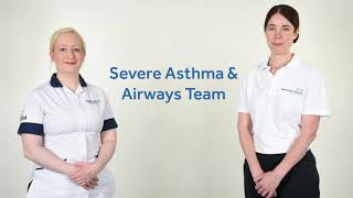 Asthma and Airways Airway Clearance Technique demonstration – Respiratory Physiotherapy [upl. by Akili582]