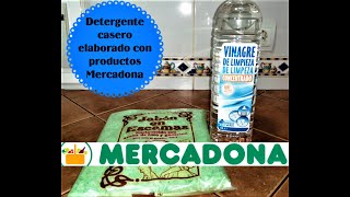 Detergente casero  solo dos ingredientes Mercadona [upl. by Atteragram]