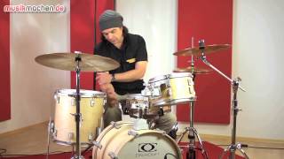 DrumCraft Serie 8 Jazz Kit im Test auf musikmachende [upl. by Lamonica573]